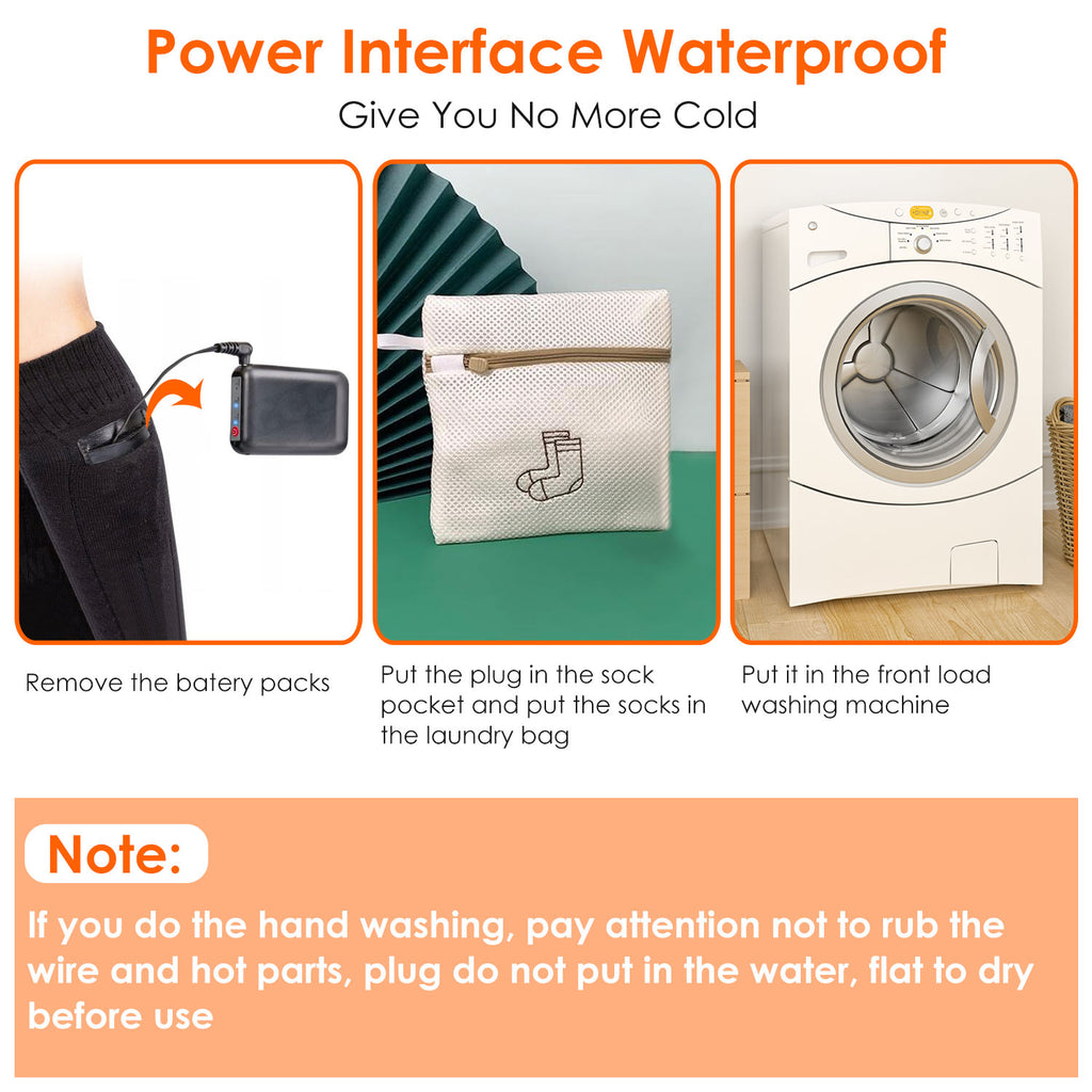 USB Rechargeable Heated Socks