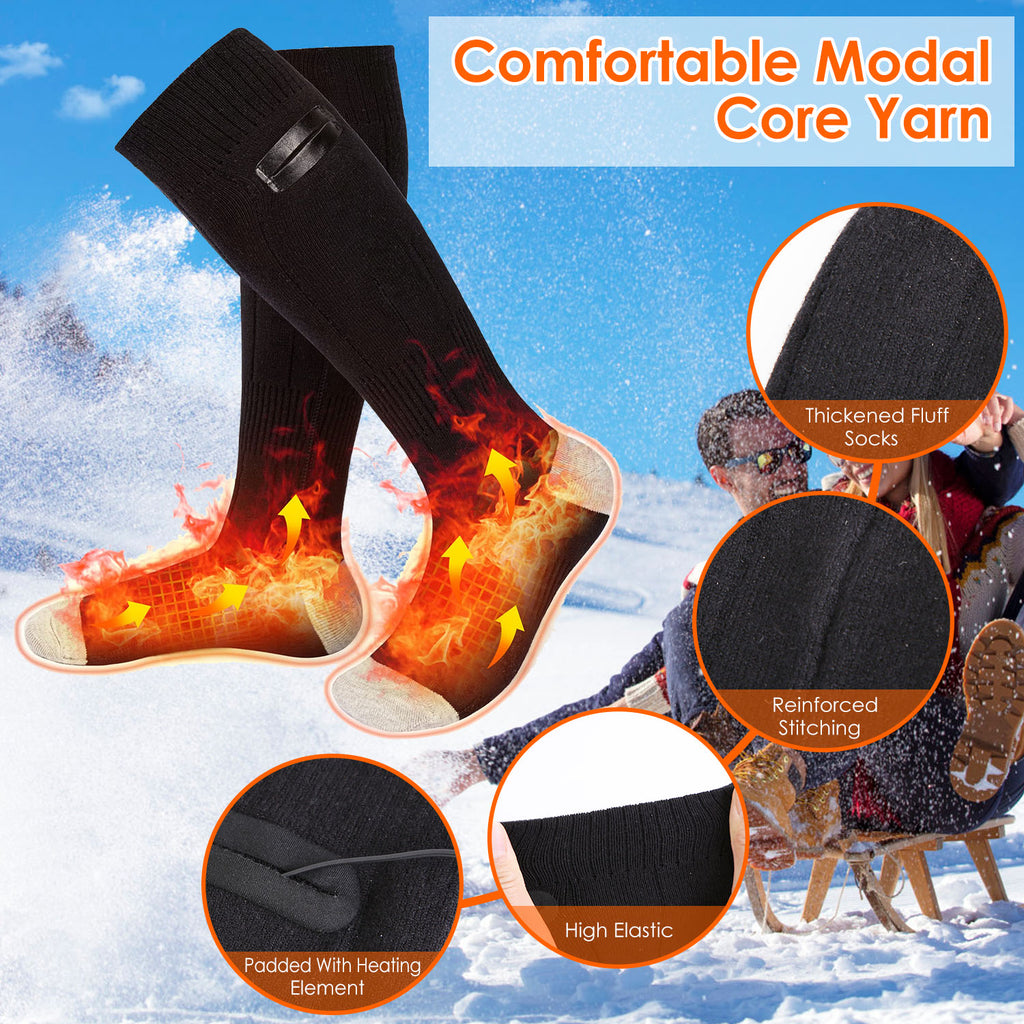USB Rechargeable Heated Socks